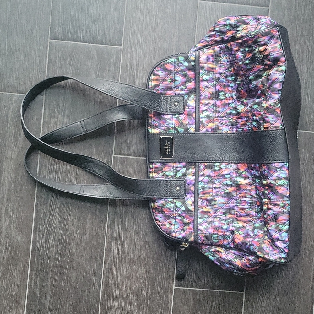 Nicole Miller Weekender Bag Travel Satchel